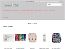 Tablet Screenshot of modernclothdiapers.com